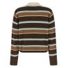 'Cropped stripe Rugby' sweater
