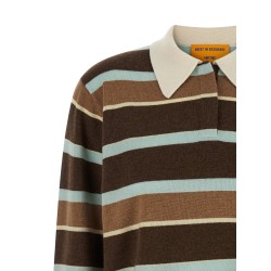 'Cropped stripe Rugby' sweater
