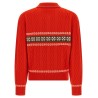 'Cable Collegiate Polo' sweater