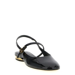 'Mary Jane' patent ballet flats