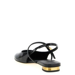 'Mary Jane' patent ballet flats