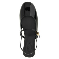 'Mary Jane' patent ballet flats