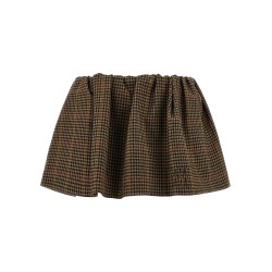 Houndstooth skirt