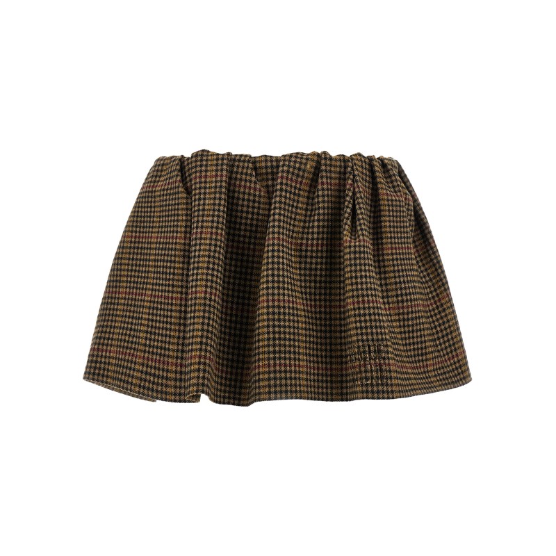 Houndstooth skirt