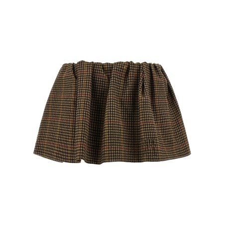 Houndstooth skirt