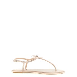 'Peach Flower' sandals