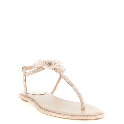 'Peach Flower' sandals