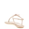 'Peach Flower' sandals