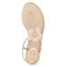 'Peach Flower' sandals