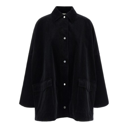 Velvet overshirt