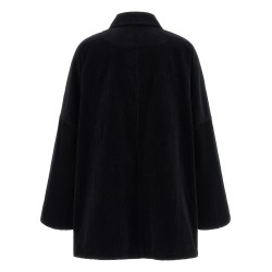 Velvet overshirt