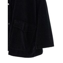 Velvet overshirt