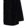 Velvet overshirt
