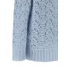 Openwork sweater