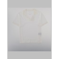 T-SHIRT "TAPED" CON SCOLLO A V