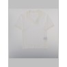 T-SHIRT "TAPED" CON SCOLLO A V