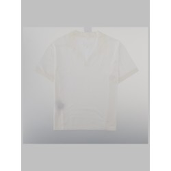 T-SHIRT "TAPED" CON SCOLLO A V