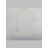 T-SHIRT "TAPED" CON SCOLLO A V