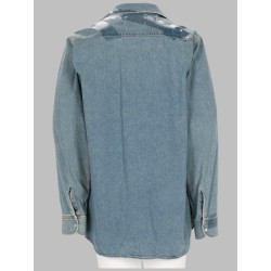 CAMICIA IN DENIM TAPED