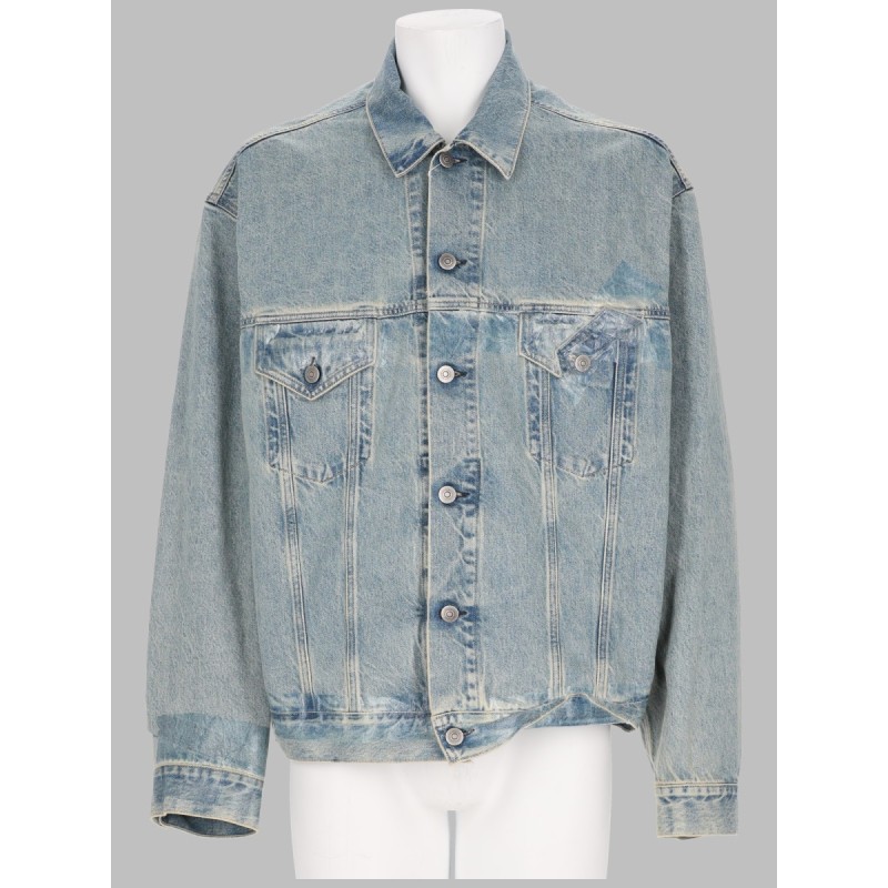 GIACCA IN DENIM TAPED