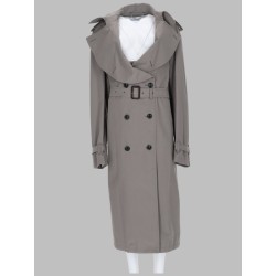 TRENCH CON COLLETTO RIPIEGATO