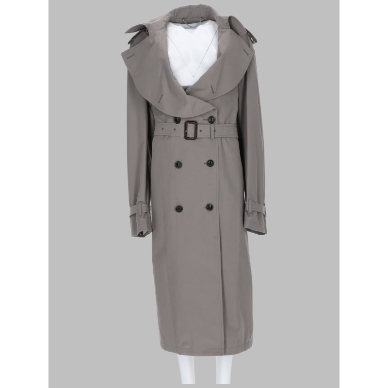TRENCH CON COLLETTO RIPIEGATO