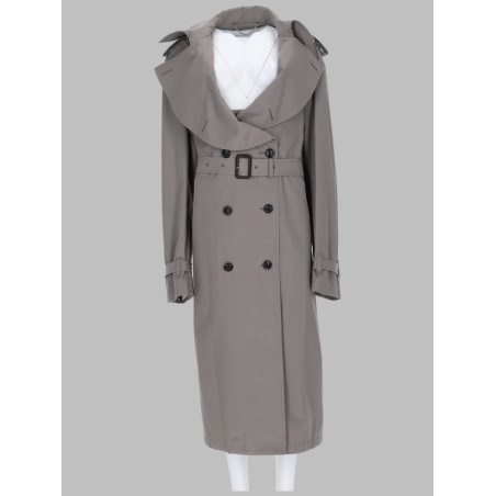 TRENCH CON COLLETTO RIPIEGATO