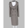 TRENCH CON COLLETTO RIPIEGATO