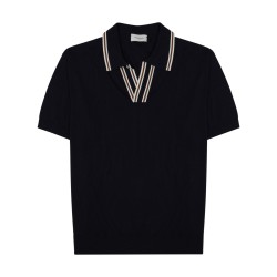 POLO IN SETA MISTO COTONE