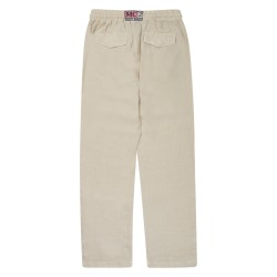 PANTALONE "CALAIS" IN PURO LINO