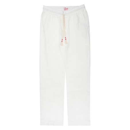 PANTALONE "CALAIS" IN PURO LINO