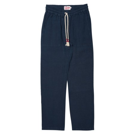 PANTALONE "CALAIS" IN PURO LINO
