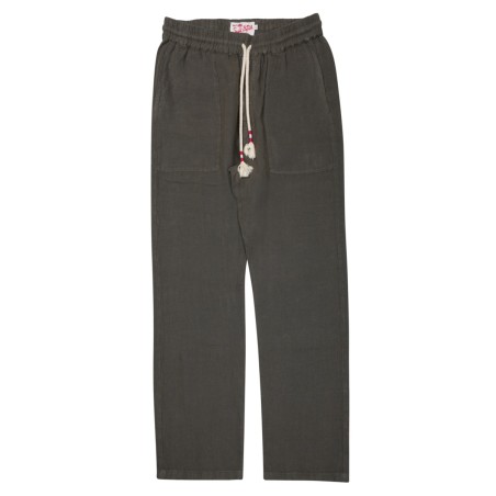 PANTALONE "CALAIS" IN PURO LINO