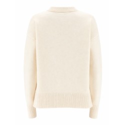 MAGLIA IN LANA CON LOGO