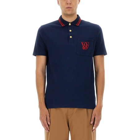 POLO SHIRT WITH VG EMBROIDERY