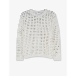 Mxpfebe perforated cotton sweater