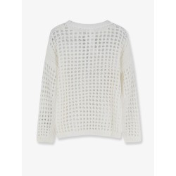 Mxpfebe perforated cotton sweater