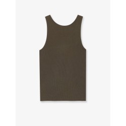 Ribbed cotton top