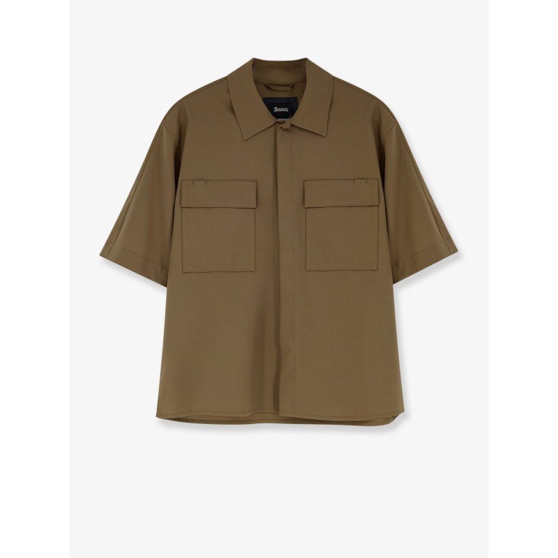 Wool blend shirt