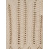 Frilly cotton sweater with ruffles detail