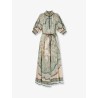 Wanderlust Billow silk Dress