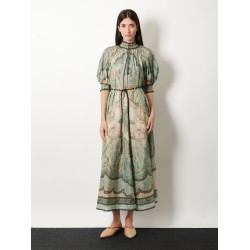 Wanderlust Billow silk Dress