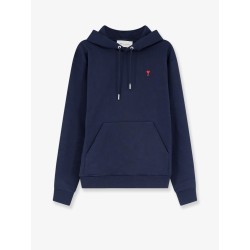 Hooded cotton sweatshirt