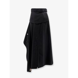 Heather Asymmetrical Trench Skirt