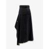 Heather Asymmetrical Trench Skirt