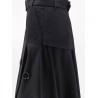 Heather Asymmetrical Trench Skirt