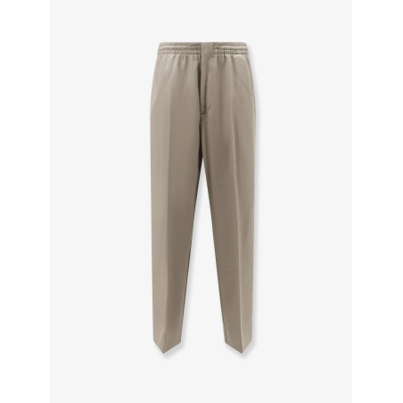 Light Wool trousers with drawstring