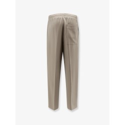 Light Wool trousers with drawstring