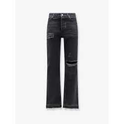 Heaton black denim jeans