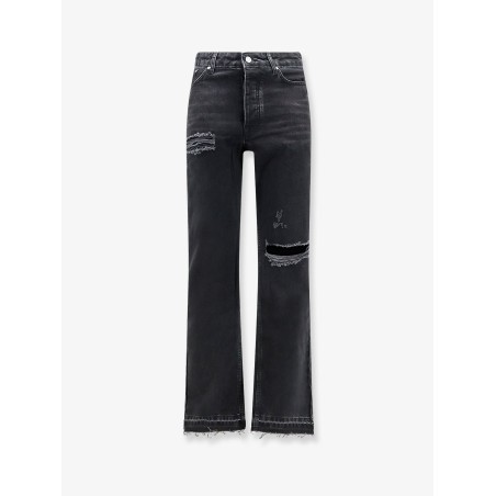 Heaton black denim jeans
